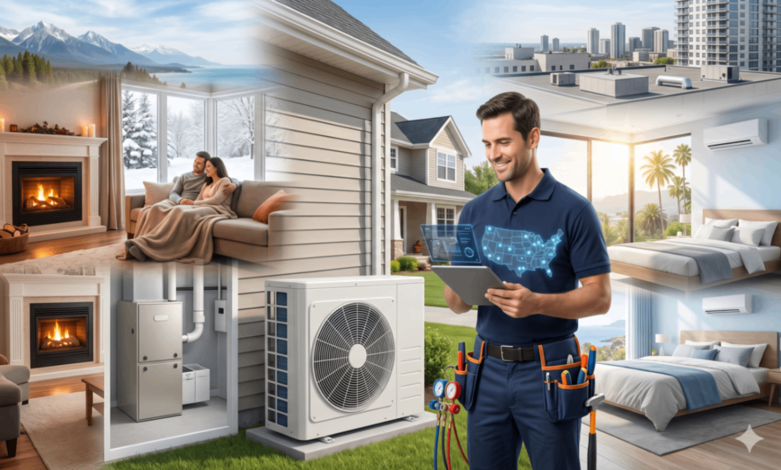 HVAC in Wolcottville, IN